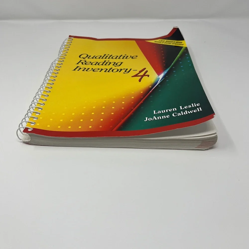 Qualitative Reading Inventory 4 QRI 4 Fourth‎ Edition With CD ROM Pearson